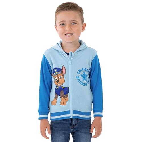 Paw Patrol Sweats Garçon Chase, Pull Enfant Garcon, Hoodie Chase, Bleu 6-7 Ans – vue 4