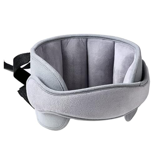 Yaoliucp - Car Seat Head Support Toddler,Car Head Support Toddle Car Neck Relief Baby Child Car Seat Adjustable Head and Neck Support Band Grey for Home