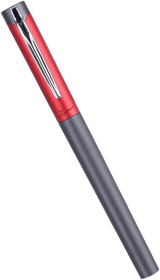 Asvine Picasso 963 Red Alloy Fountain Pen Marie Curie Series Iridium Fine Nib Ink Pen Gift Box Set
