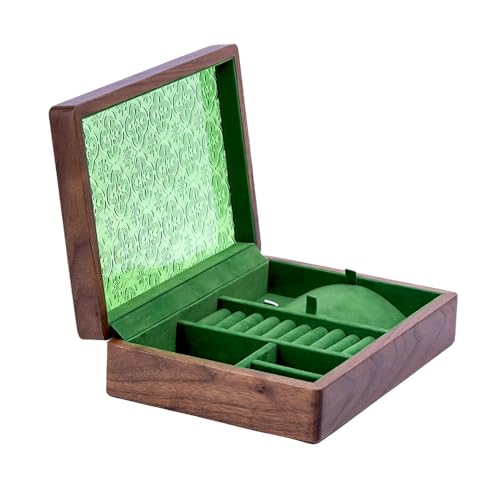 Xjwoodsmart WG[{bNX ANZT[P[X ANZT[ [ walnut wood gCԃKXWO[pCn25.5 x 17.5 x 6.5 cm