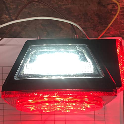 Luz Traseira De Reboque Submersível Led 2 Peças 12V Para Reboque De Barco Universal Com Menos De 80