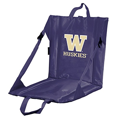 Image of Logo Brands Officially Licensed NCAA Unisex Stadium Seat, One Size, Team Color