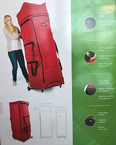 Santa's Bags Tree Storage Expandable Duffel Bag for Trees 7.5' - 12'