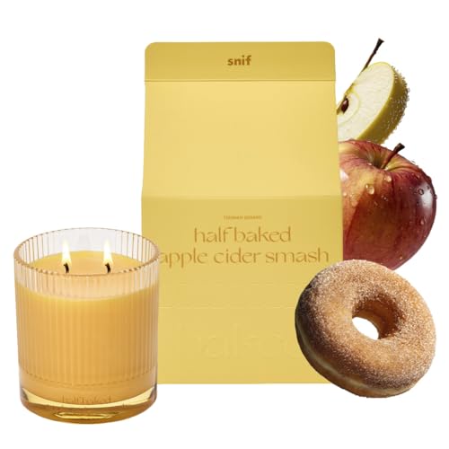 Half Baked Apple Cider Candle – 50+ Hours Vegan Soy Wax