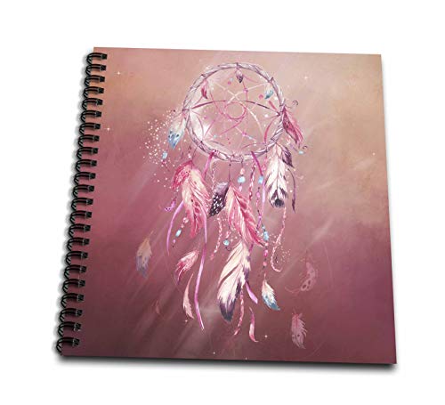 Livre de dessin attrape-rêves rose une idée cadeau poétique pour enfants et adultes créatifs