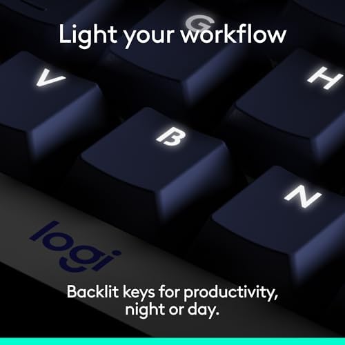 Logitech Alto Keys K98M Wireless Mechanical Keyboard, 98-Key Layout, Hot-Swappable Switches, Gasket Mount, Multi-Device Bluetooth, White Backlight, Graphite 3