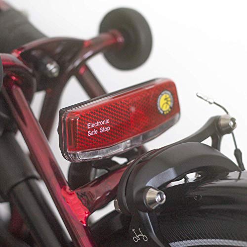 Feux arrière de Batterie Brompton 2018 pour vélotaf nocturne avec Support R Rack