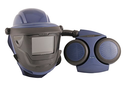 Sundström SR 500/580/584 PAPR Kit Includes SR 500 and SR 580/584 Hard Hat with Welding Attachment, One Size, Blue
