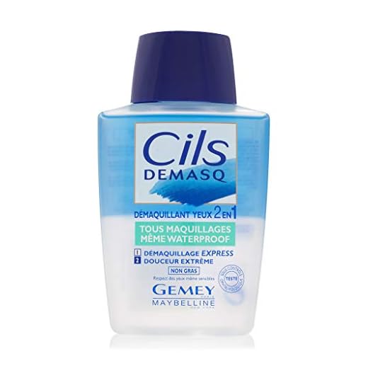Maybelline New York Cils Demasq - Démaquillant Yeux - 2 en 1 - 125 ml