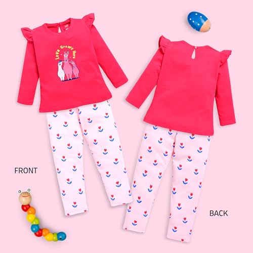 Image of LuvLap Baby-Girls F /S Girls Top & Pyjama Set