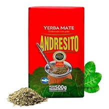 Andresito Yerba Mate Loose Leaf with Stems | Tradfitional Argentina Mate Tea | 1.1Lb - 500Gr