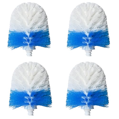4 Pack Toilet Brush Replacement Head