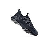 Shoes for Crews Women's Slip-Resistant Work Sneakers - Comfortable, Non-Slip Work Shoes for Women in Food Service, Healthcare, Hospitality & More - Heather II, Size 10 Black