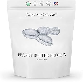 Norcal Organic Peanut Butter Powder, 2lb | 11g Protein, 100 Calories, 41 Servings