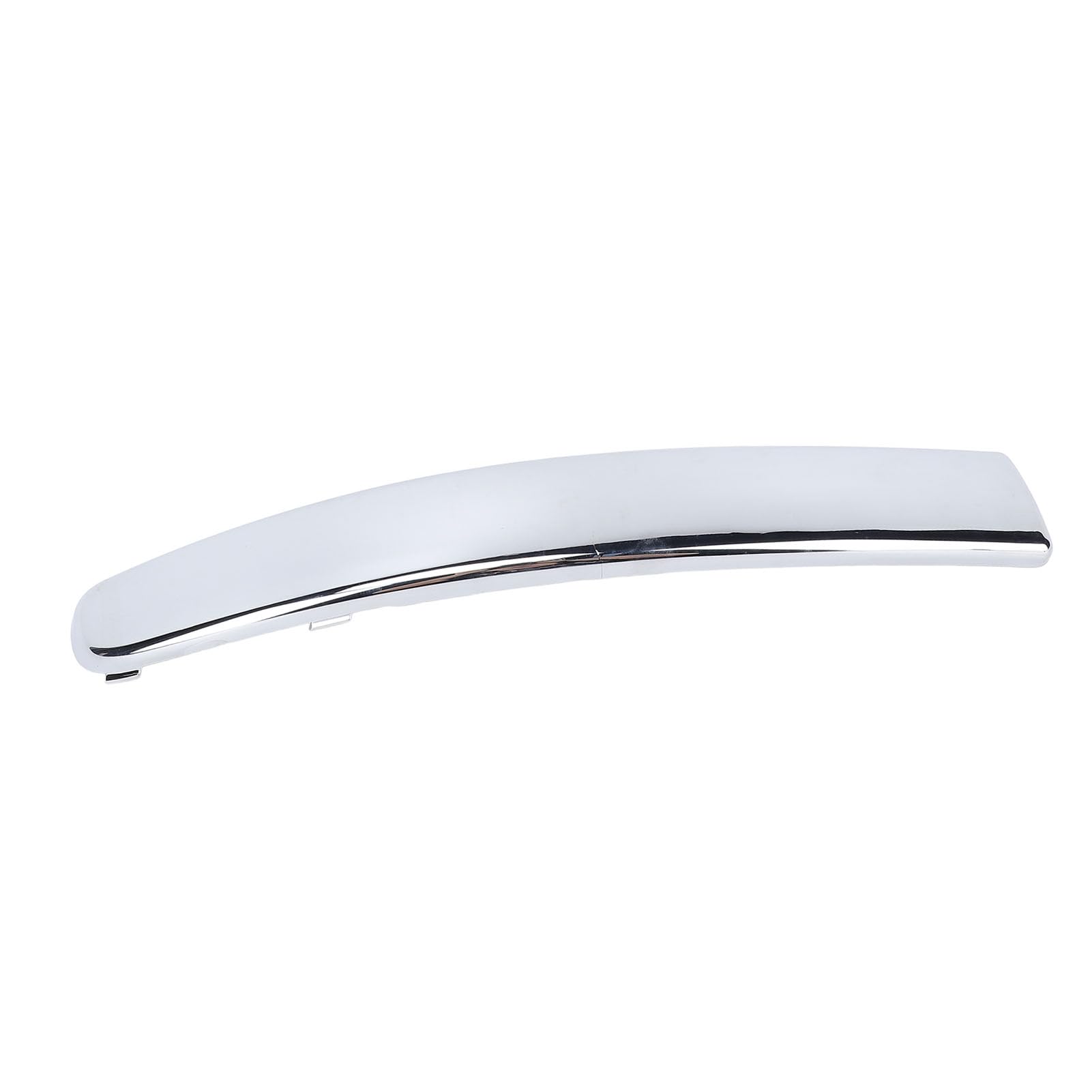 Rivestimento del paraurti anteriore cromato aspetto elegante rivestimento della copertura del paraurti anteriore a prova di sbiadimento per 500 2007 2008 2009 2010 2011 201 (Lato conducente