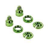 Atomik RC Traxxas X-Maxx Alloy Shock Cap Assembly - 2 Sets, Green TRX 7764