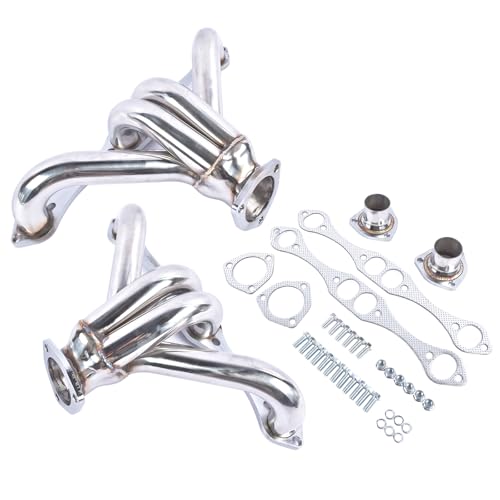NEWZQ Stainless Manifold Replacement for Chevy...