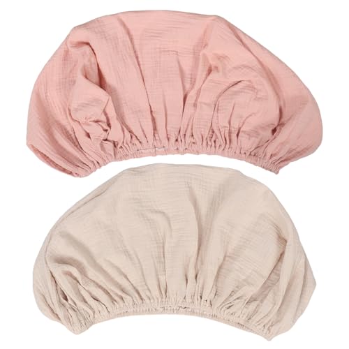 TOYANDONA Protège-Matelas pour Bébé en Coton Respirant, Doux et Résistant, Lot de 2 Pièces, Chambre de Bébé Usage Quotidien