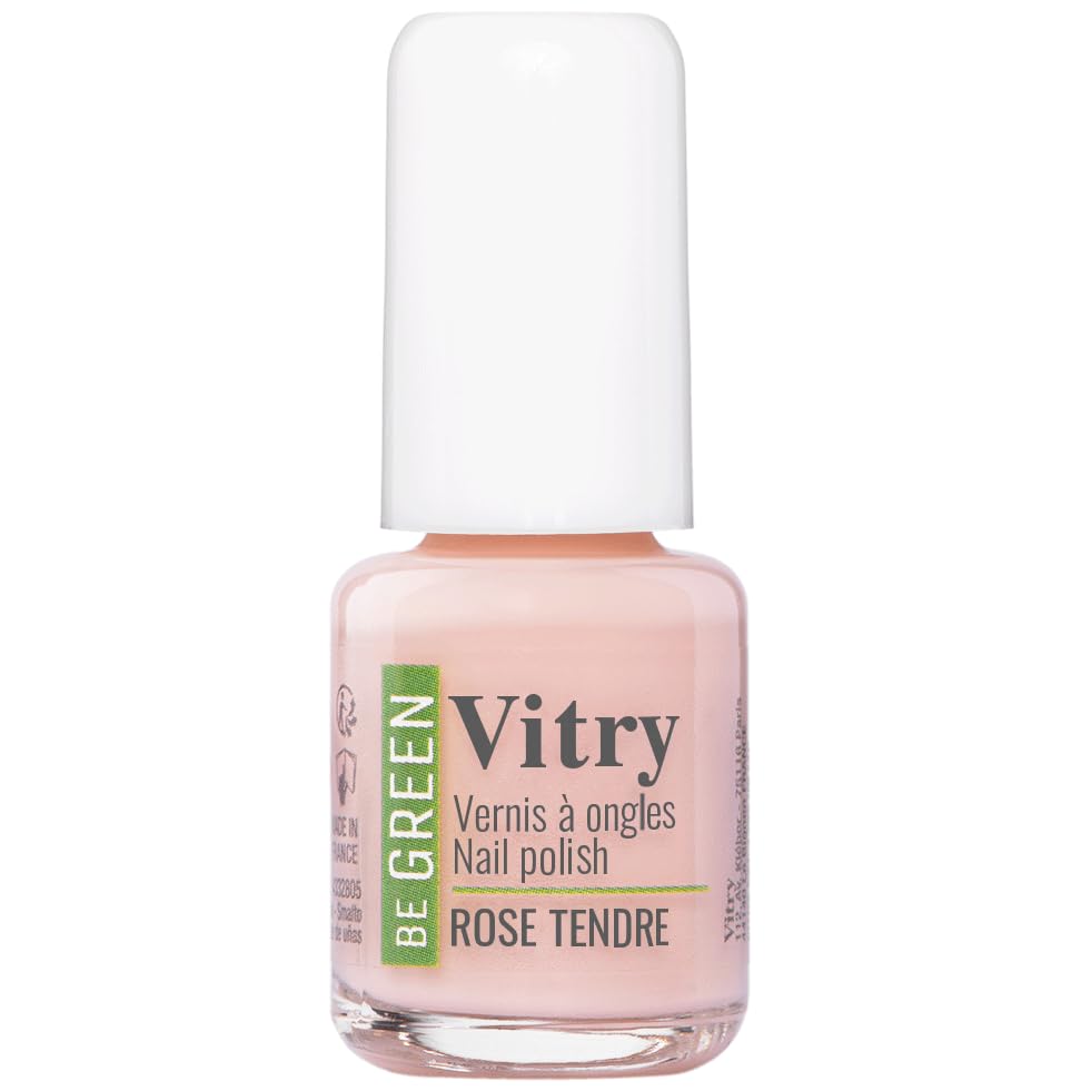 Esmalte de uñas Be Green, rosa suave, 6 ml