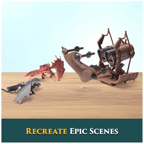 Dreamworks Dragons Figure Mv Book of Dragons Gift pk