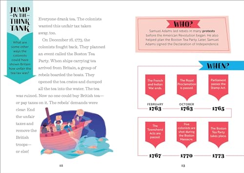 The History of the American Revolution: A History Book for New Readers