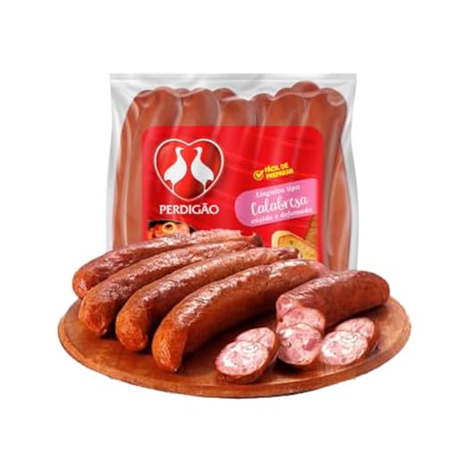 Linguiça Calabresa Cozida e Defumada 2,5kg