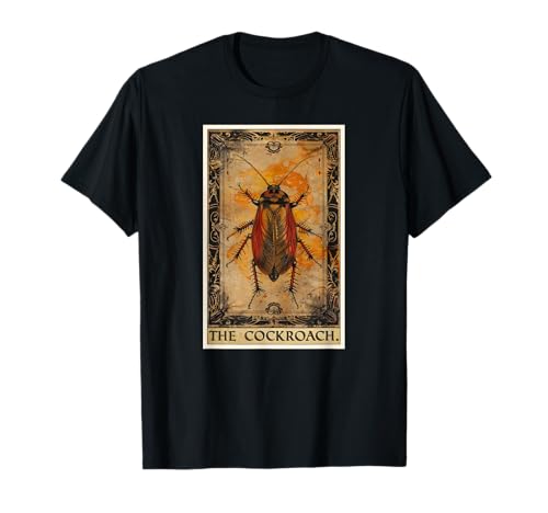 Cockroaches Lovers Cockroach Tarot Card T-Shirt