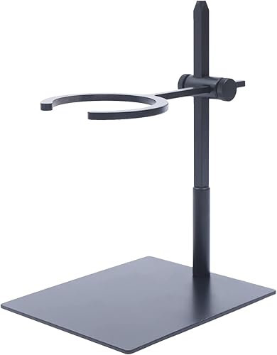 Miniatura 5 de LUOSHALIYA Soporte para gotero de café ligero, estación de goteo de café manual ajustable en altura, soporte de preparación para el hogar, oficina,