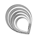 複雑な牡丹/バラの花びらヴェイナー型プロのケーキデザートベーキングチョコレートやガムペーストのデコレーション用ステンレス鋼カッター