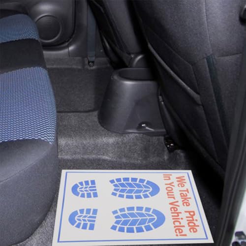 Alfombrillas de papel kraft para coche evitan manchas como protector temporal de suelo 5