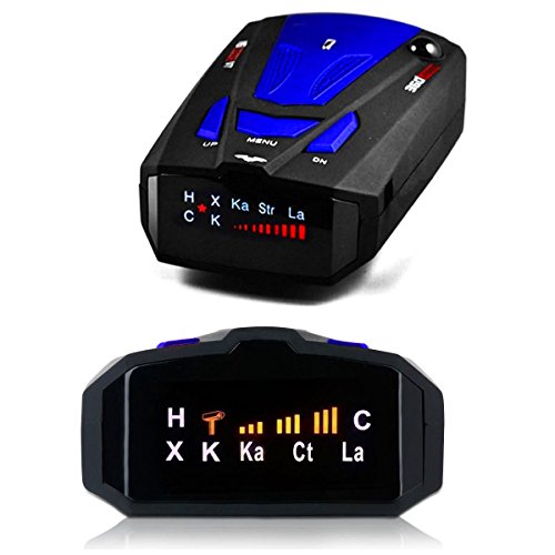 ToysUkids Radar Detector,Radar Detector with Voice Alert and Car Speed Alarm System with 360 Degree Detection