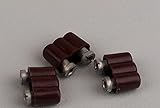  3 St. Kupplung braun. Für Kahlert Stecker, Steger Trafo. Beleuchtung Puppenhaus
