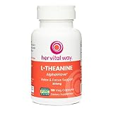 her vital way L-Theanine, Extra Strength 200mg Relax & Focus Support, with AlphaWave