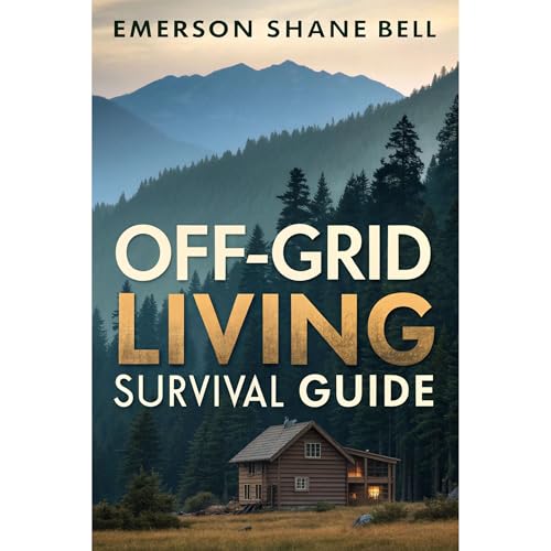 Off-Grid Living Survival Guide Audiolibro Por Emerson Shane Bell arte de portada