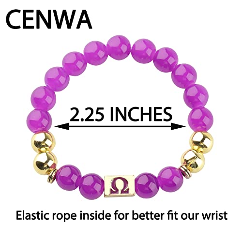 CENWA Purple Greek Jewelry Man Jewelry Gift for Him3