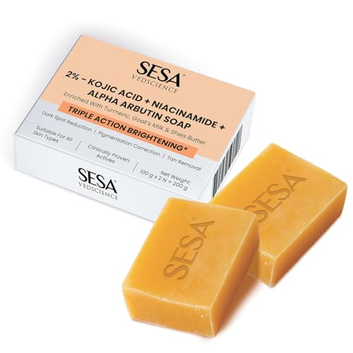 Sesa 2% Kojic Acid Soap 100g x 2 - Image 2