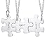 A01.Puzzle Set of 3-Silver