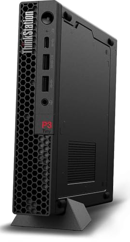 Image of Lenovo ThinkStation P3 Tiny Workstation Mini Desktop (Intel i5-13500, Intel UHD 770 Shared, 32GB DDR5, 2x8TB PCIe SSD (16TB), WiFi 6E, Win 11 Home) w /MS 365 Personal, DKZ USB Port Expander