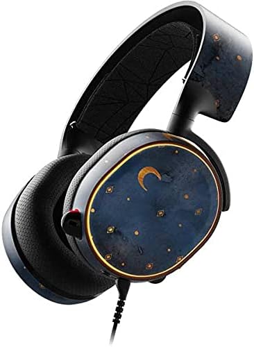 Skinit Decal Skin for SteelSeries Arctis 5 - Skinit Originally Designed Moon and Stars Design