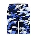 Royal Blue Shorts for Mens Fall Summer Graphic Track Gym Beach Brunch Hawaiian Camo Pleated Trousers Pants Shorts Mens 2026 Clothing Fashion L