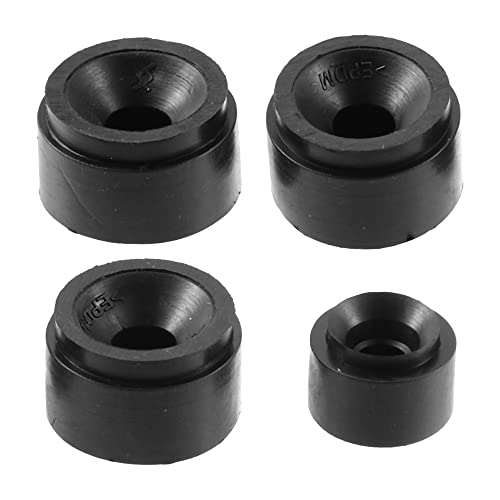 X AUTOHAUX 4 Stück Motorhaube Stop Kissen Stoßstange Gummi 07C103226 07C103226B für Audi