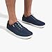 OLUKAI Nohea Moku Men's No Tie Boat Shoes, Breathable & Quick Dry Mesh, Effortless Design & Barefoot Wearability, All-Day Comfort & Support, Mood Indigo/Mood, 11