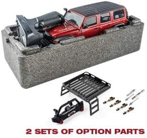 EAZYRC 1/18 Thunderstorm RC car with option parts in packaging