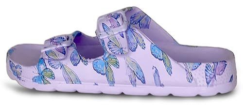 NORTY Boy Girl Children Toddler Little and Big Kid 2 Strap Slide Sandal