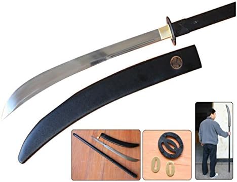 Knives Remembered 69.5" Functional 1060 Carbon Steel Blade Japanese Samurai Naginata Sharp New