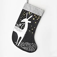 Algopix Similar Product 4 - Wee Gallery Deer Stocking  Christmas