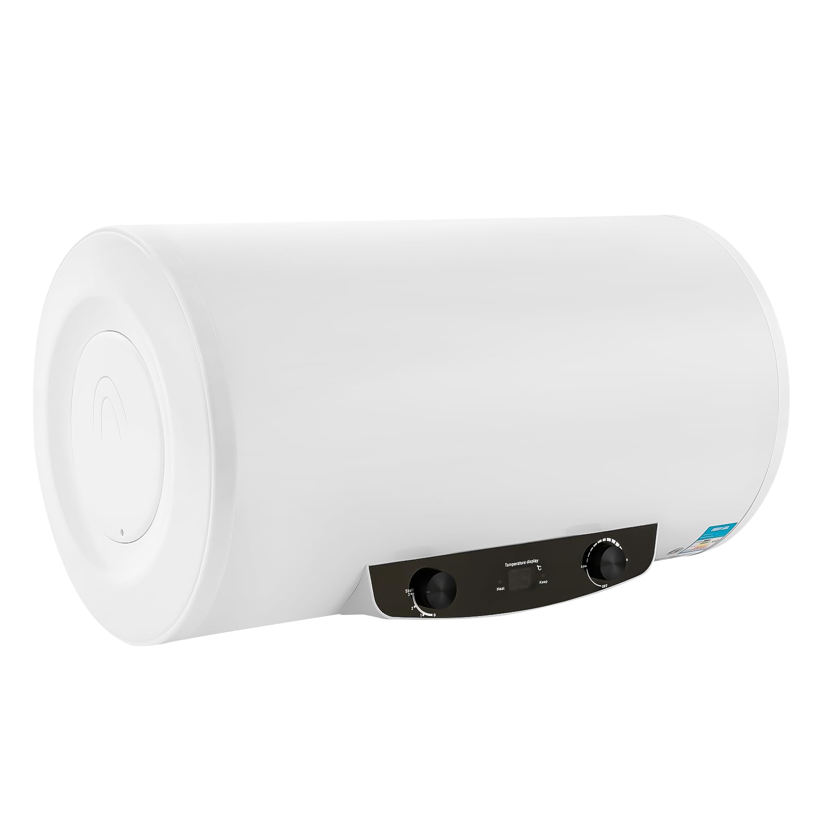 Fixation murale Chauffe-eau horizontal 70 l Réservoir électrique 41 x 75 cm