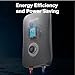 Ranein Electric Tankless Water Heater, 11Kw 240v, On Demand Instant Water Heater with CSA Certification, IPX4 Waterproof, LED Display, Self Modulating Energy Saving, Ideal 1-2 Point of Use