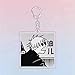 DJMANMENGG 2Pcs Jjk Keychain Anime Jujitsu Satoru Kaisen Geto Suguru Keychain Merch Acrylic Pendant