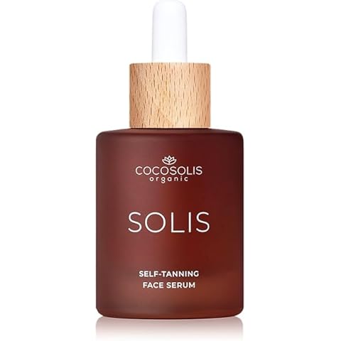 COCOSOLIS SOLIS Self-tanning Face Serum for Radiant Tan Cover